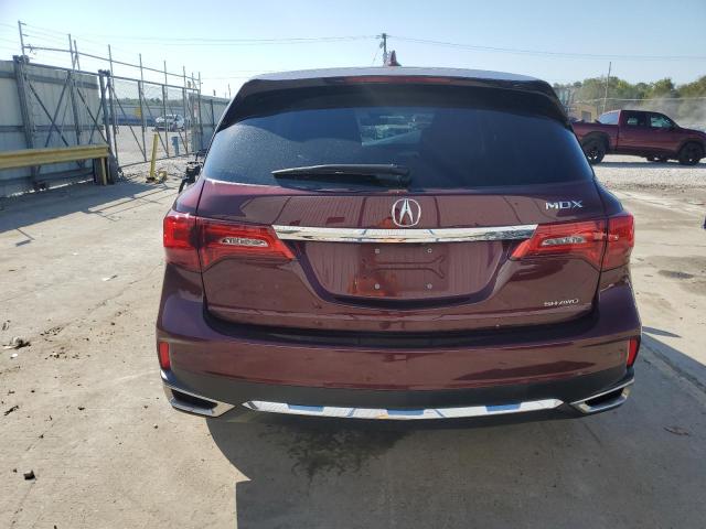  ACURA MDX 2018 Бургунді