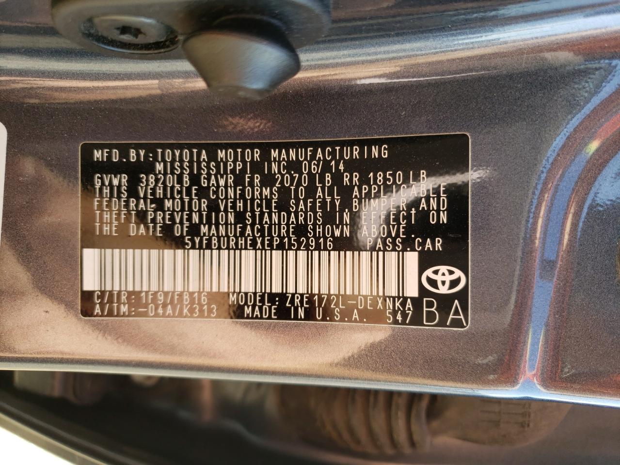 2014 Toyota Corolla - Image 12