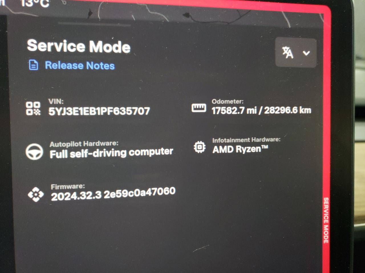 5YJ3E1EB1PF635707 2023 Tesla Model 3