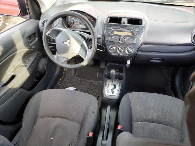  MITSUBISHI MIRAGE 2017 Czerwony