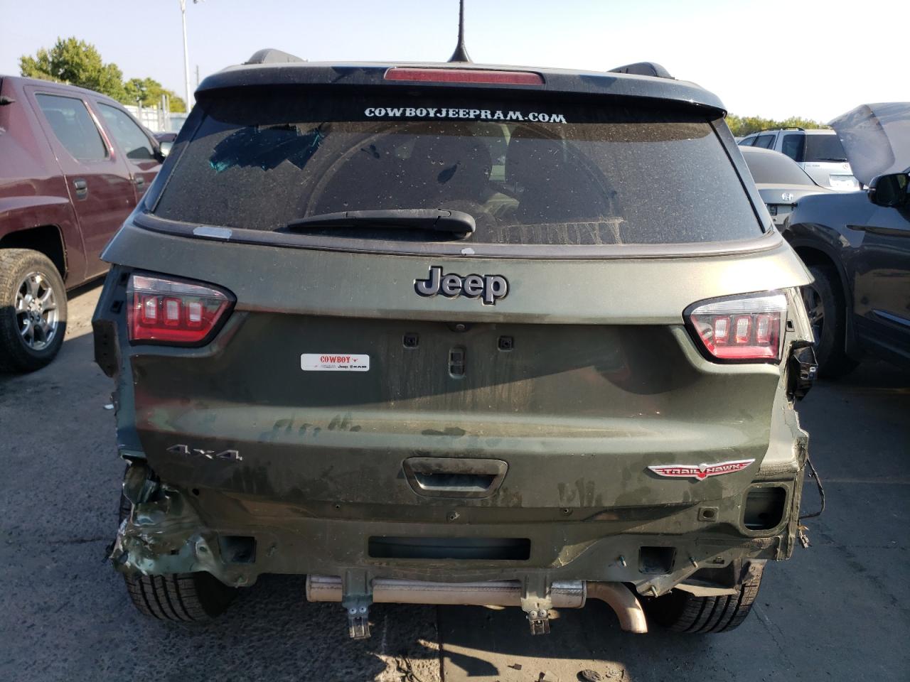 2021 Jeep Compass Trailhawk VIN: 3C4NJDDB5MT552334 Lot: 74581954