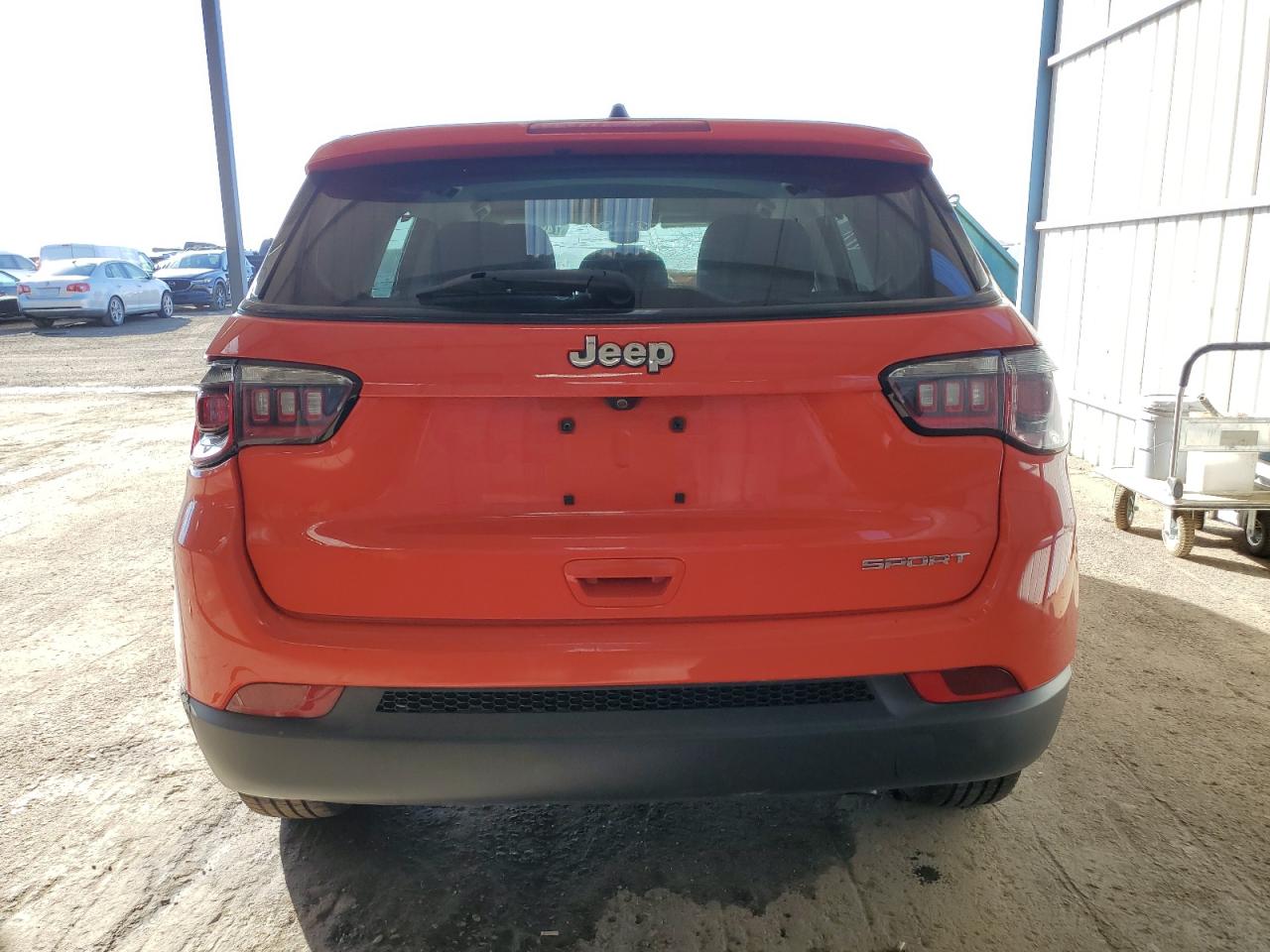 2021 Jeep Compass Sport VIN: 3C4NJCABXMT542610 Lot: 74617854