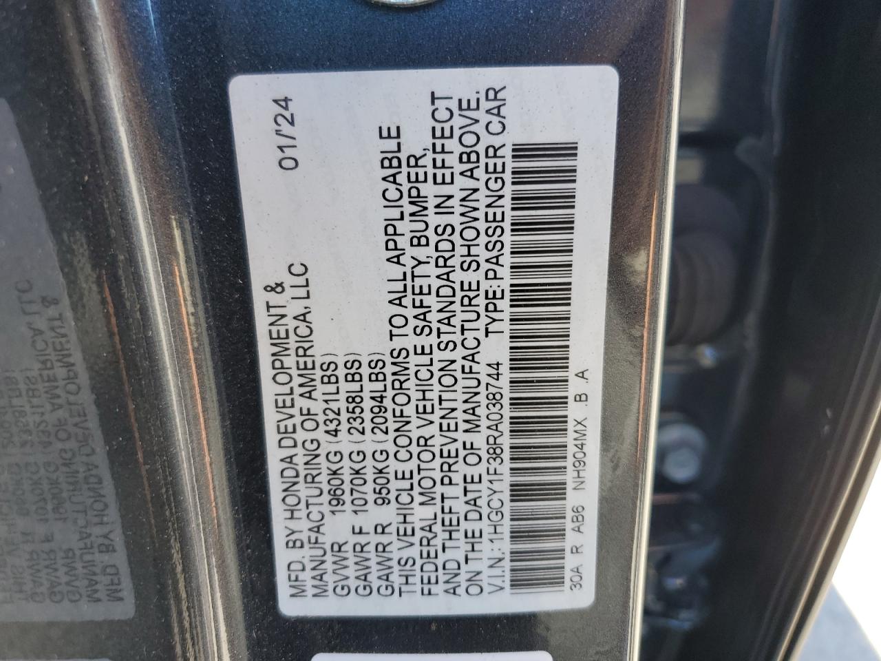 2024 Honda Accord - Image 15