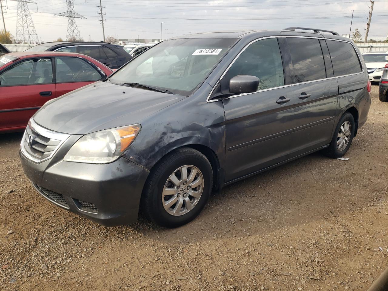 2010 Honda Odyssey Exl იყიდება Elgin-ში, IL - Normal Wear