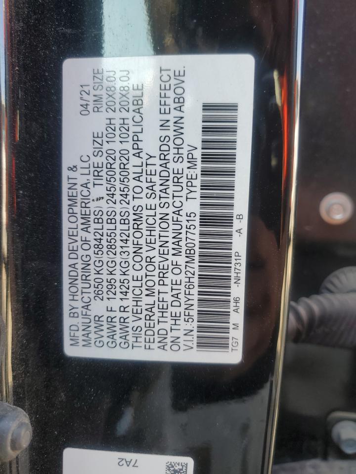 2021 Honda Pilot - Image 15