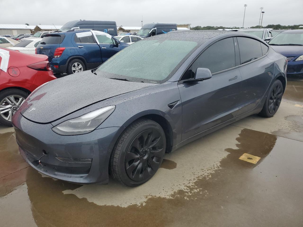 5YJ3E1EB8NF248763 2022 TESLA MODEL 3 - Image 1