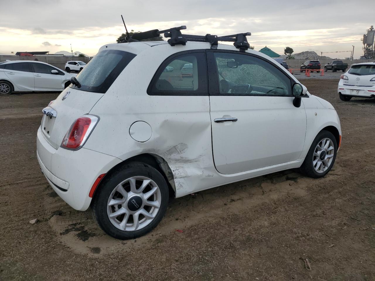 2017 Fiat 500 Pop VIN: 3C3CFFKR0HT524147 Lot: 78189254