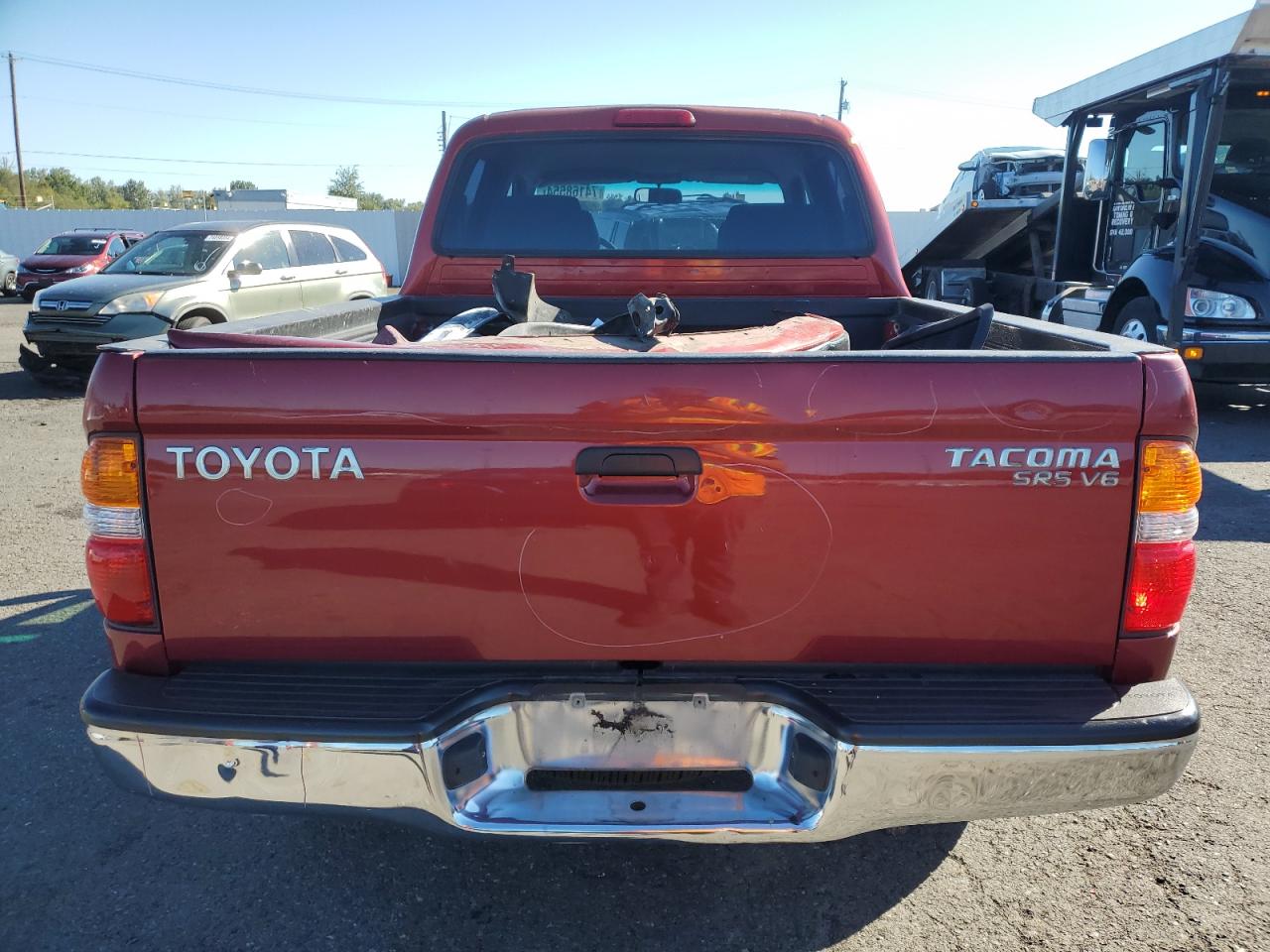 2001 Toyota Tacoma Double Cab VIN: 5TEHN72N61Z767052 Lot: 74168554