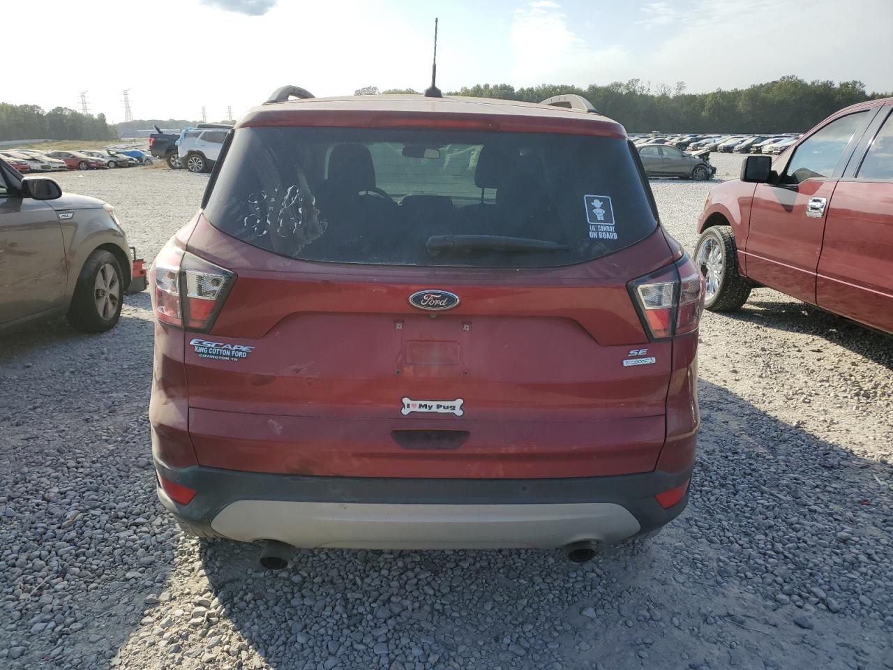 2017 Ford Escape Se VIN: 1FMCU0GD6HUC18955 Lot: 76052134