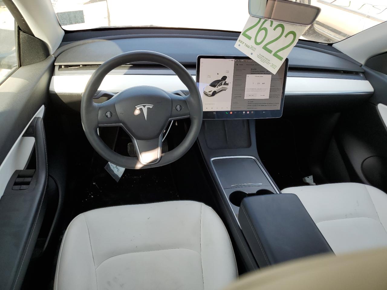 2021 Tesla Model Y VIN: 5YJYGDEE6MF299317 Lot: 77698964