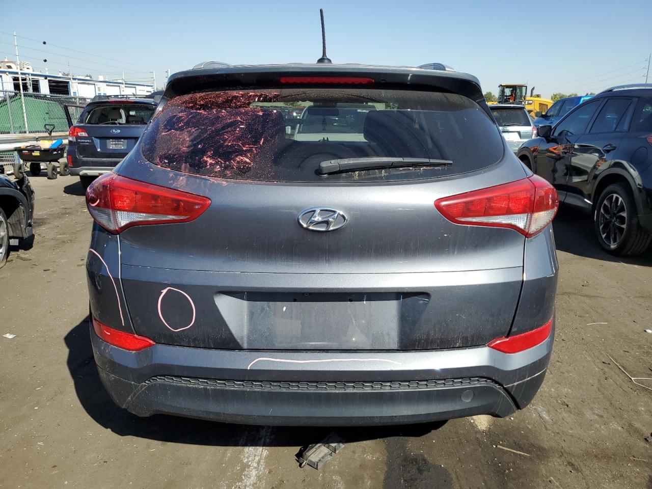 2017 Hyundai Tucson Limited VIN: KM8J3CA4XHU387736 Lot: 73511874