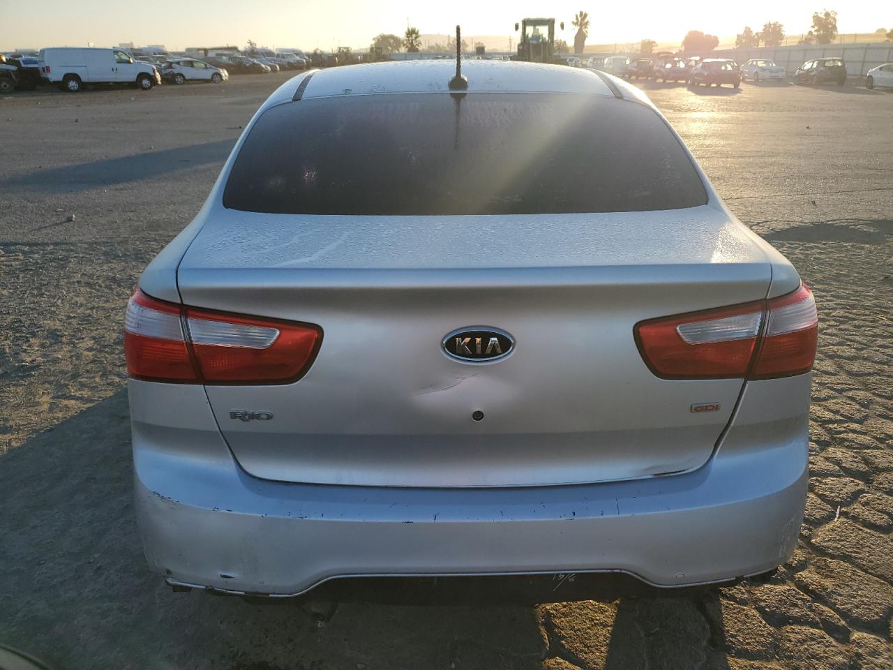 2012 Kia Rio Lx VIN: KNADM4A35C6046234 Lot: 76340364