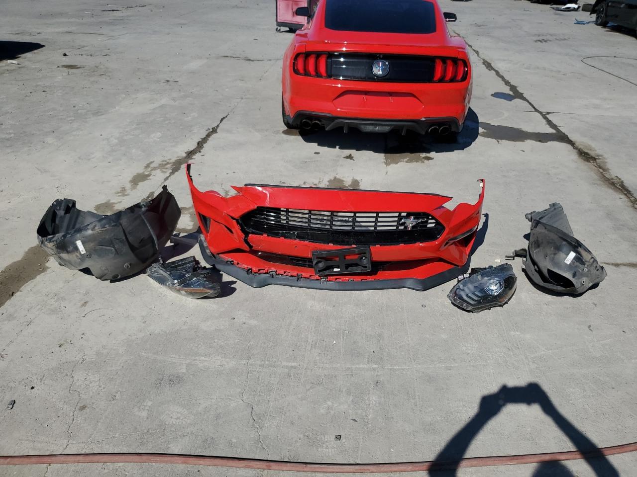 2021 Ford Mustang VIN: 1FA6P8TD0M5138638 Lot: 76768294