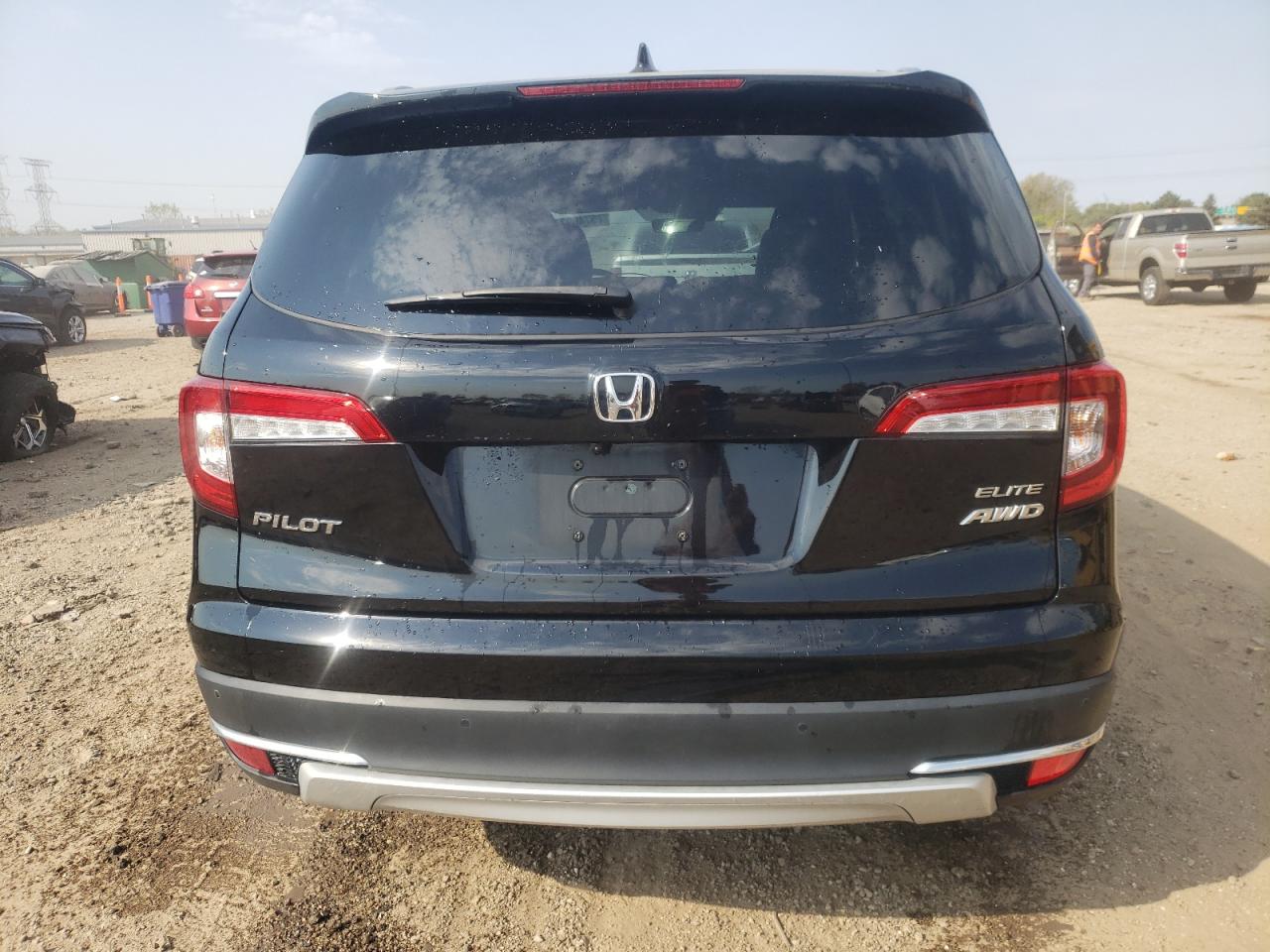 2021 Honda Pilot Elite VIN: 5FNYF6H06MB023265 Lot: 75746924