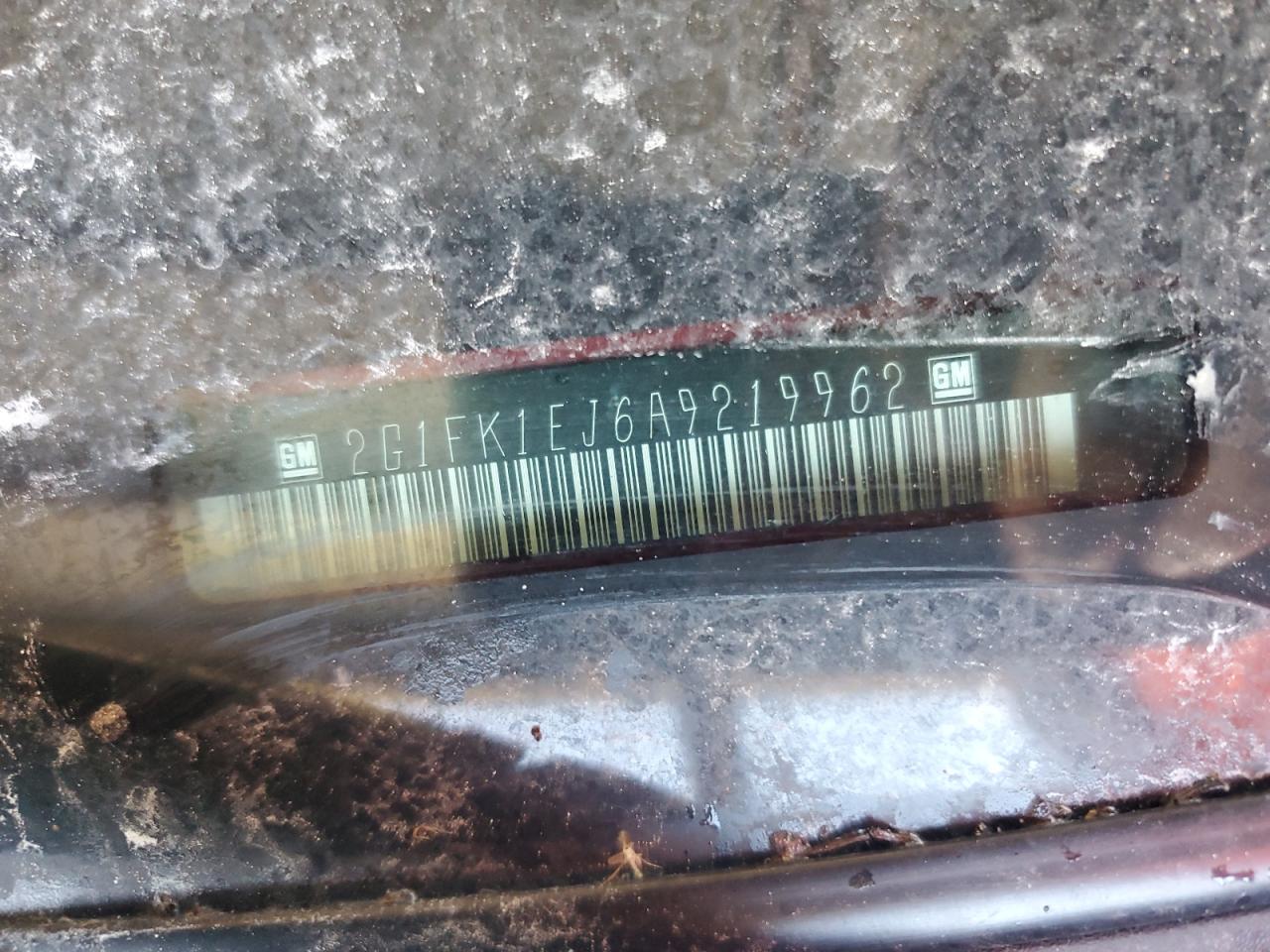 2010 Chevrolet Camaro Ss VIN: 2G1FK1EJ6A9219962 Lot: 75539744