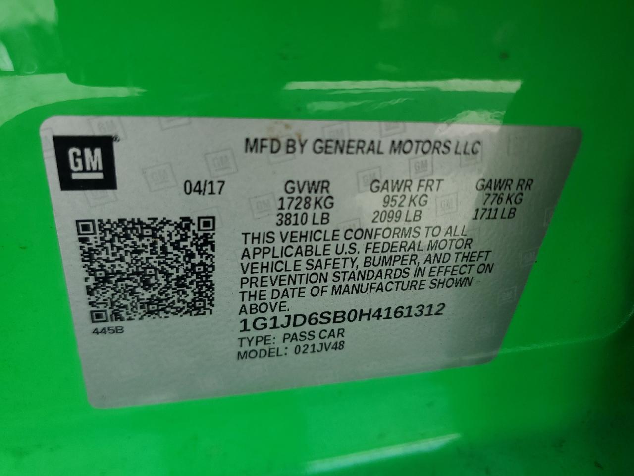 2017 Chevrolet Sonic - Image 14