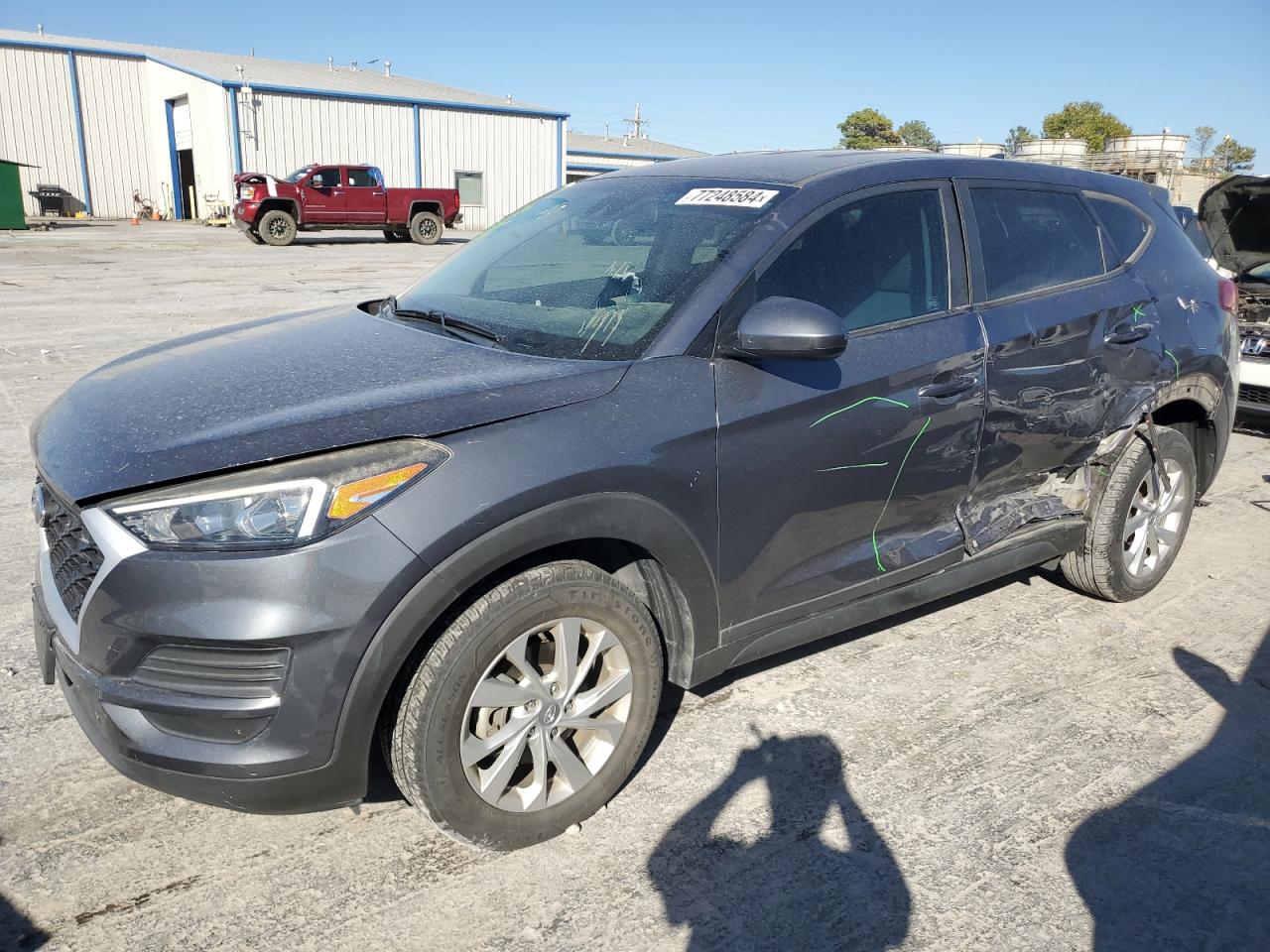 2019 Hyundai Tucson Se VIN: KM8J23A41KU945578 Lot: 77248584