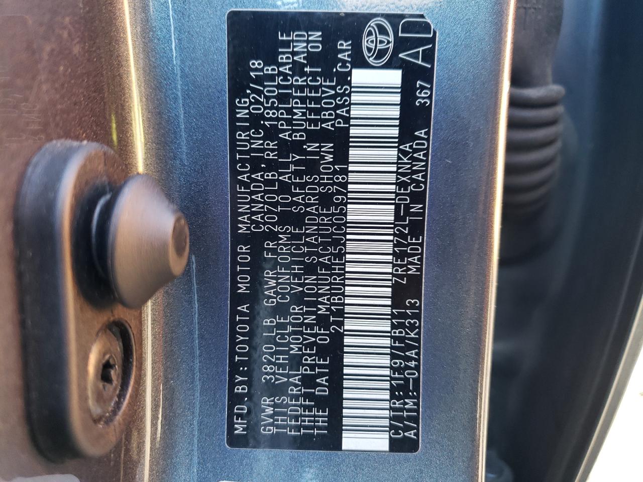 2018 Toyota Corolla - Image 12