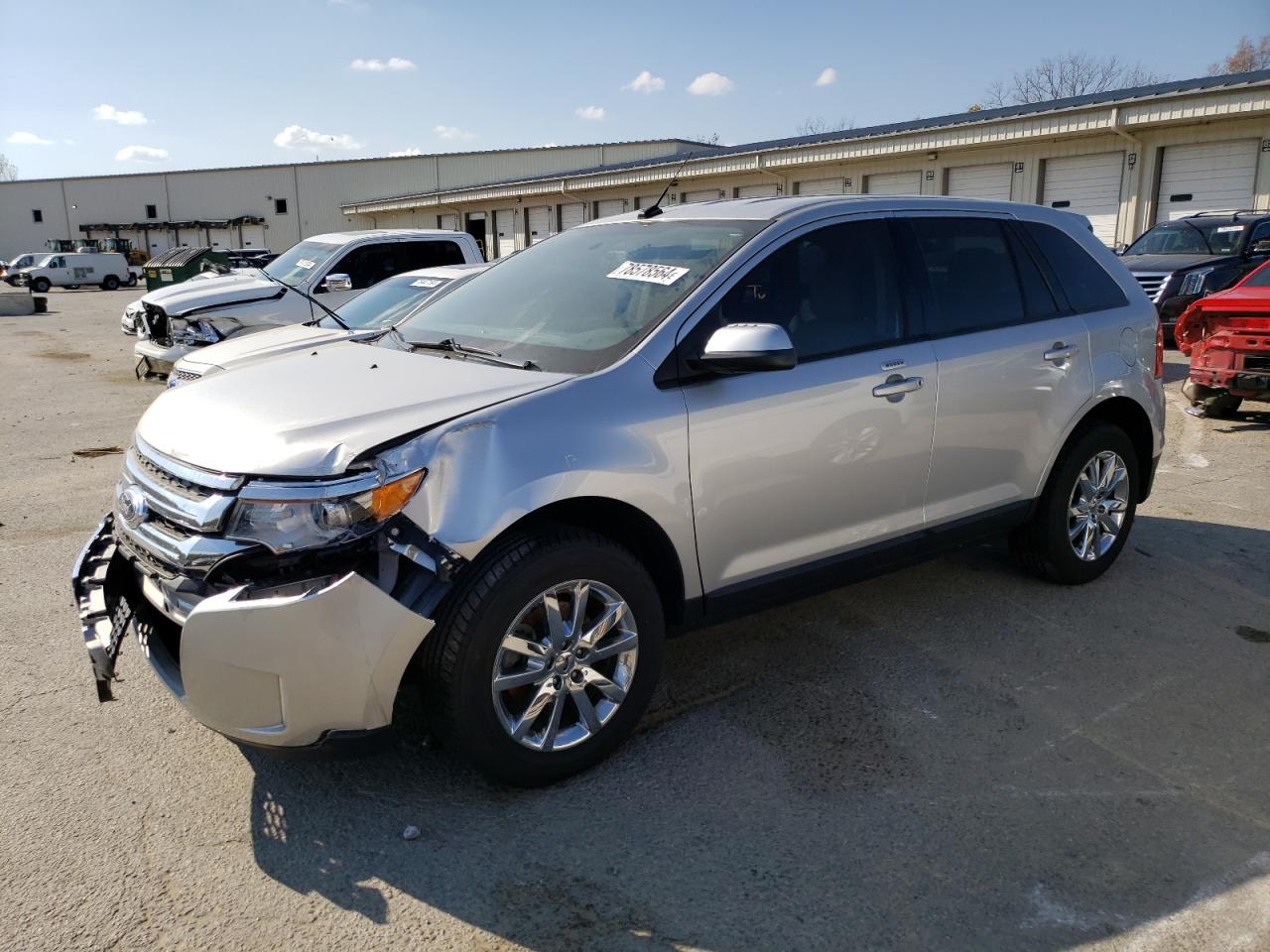 VIN 2FMDK3JC4DBC29500 2013 FORD EDGE no.1