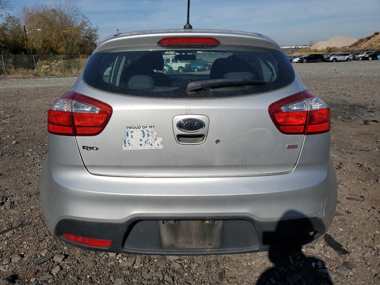 2013 Kia Rio Lx VIN: KNADM5A39D6108662 Lot: 78914644