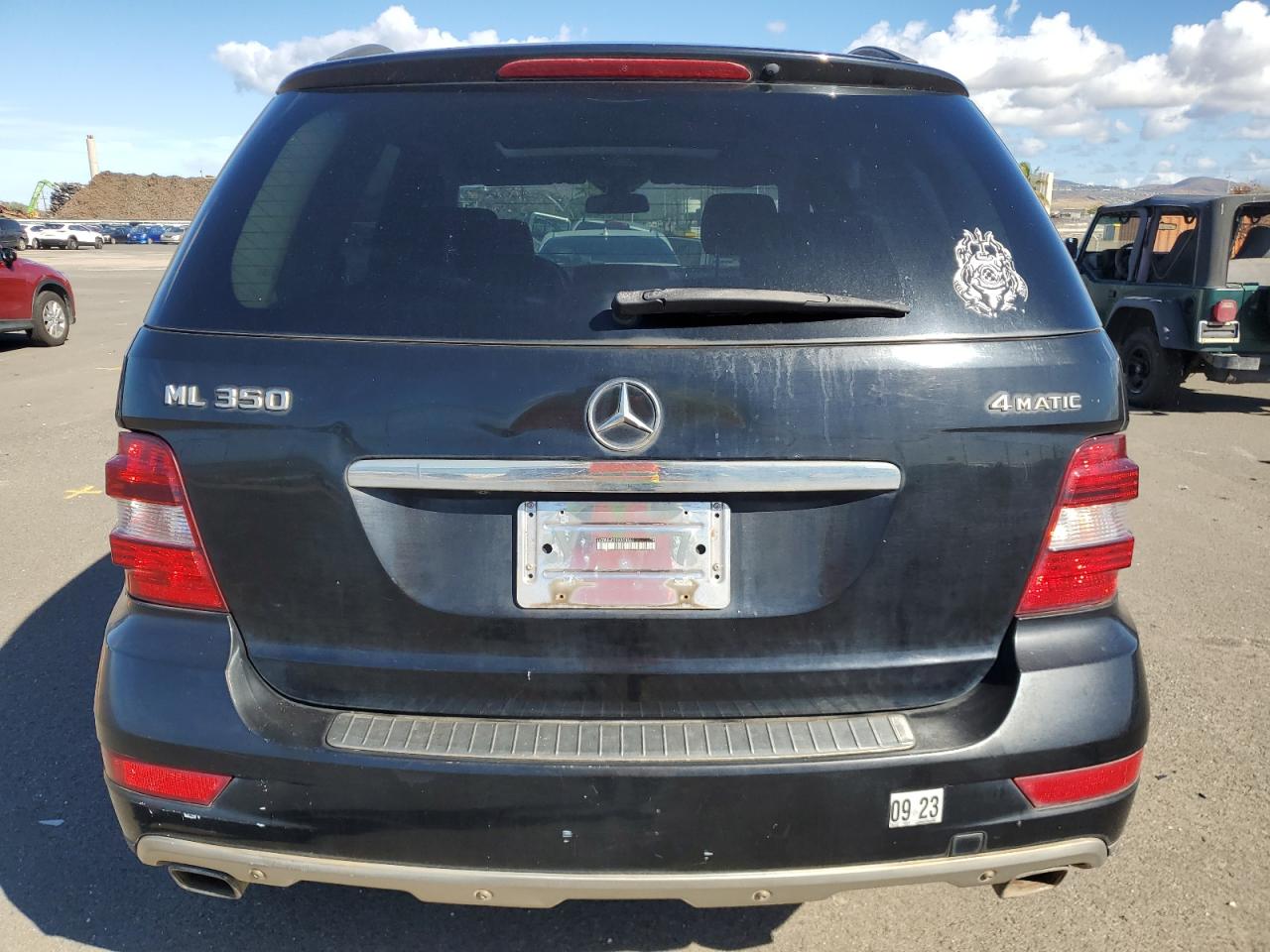 2009 Mercedes-Benz Ml 350 VIN: 4JGBB86E99A508961 Lot: 77235154