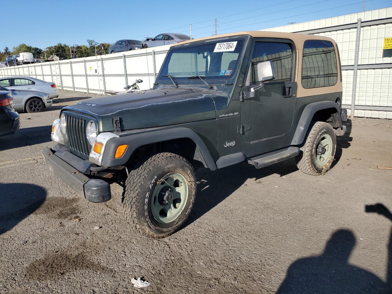 1J4FY29P4VP524937 1997 Jeep Wrangler / Tj Se