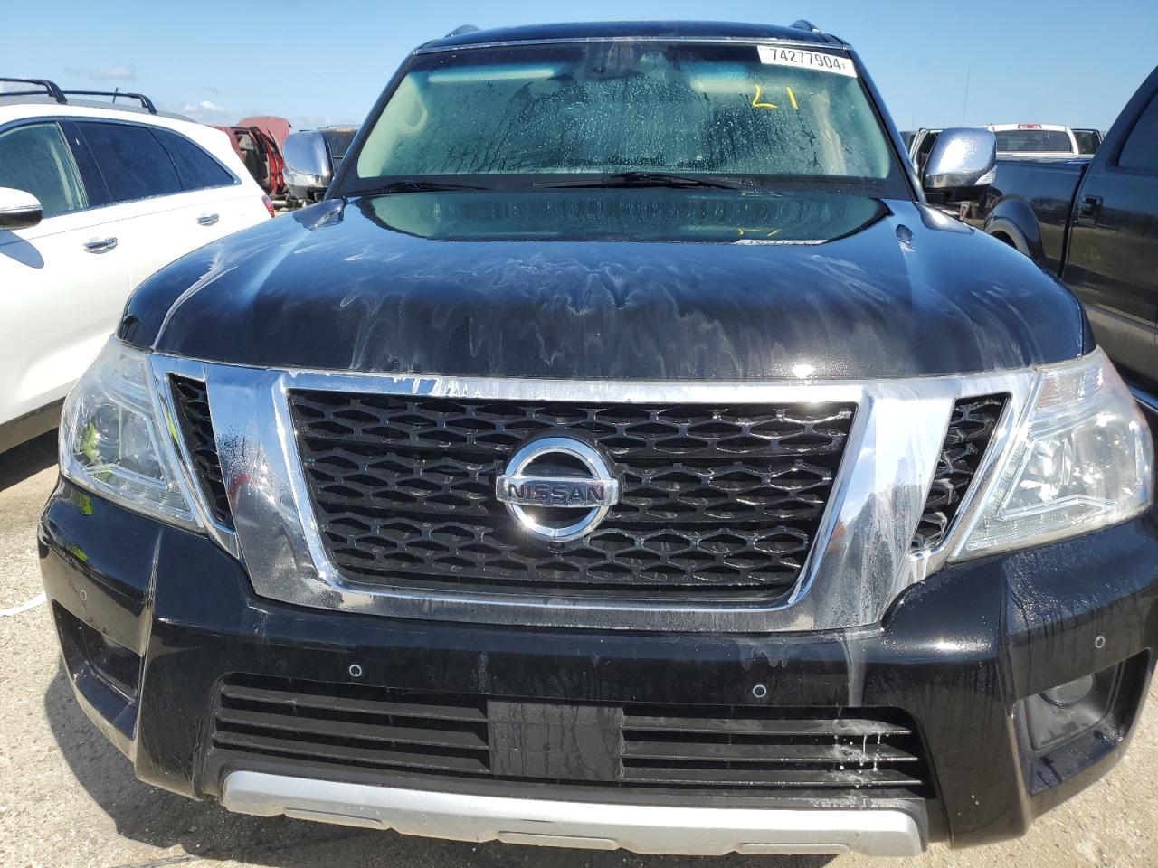 2017 Nissan Armada Platinum VIN: JN8AY2NF8H9303013 Lot: 74277904