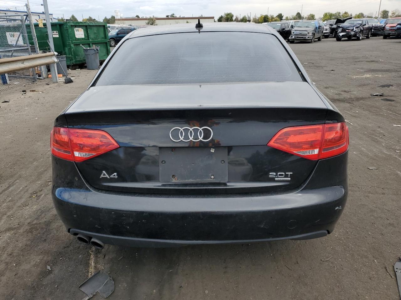 2010 Audi A4 Premium VIN: WAUBFAFLXAN039968 Lot: 76837274