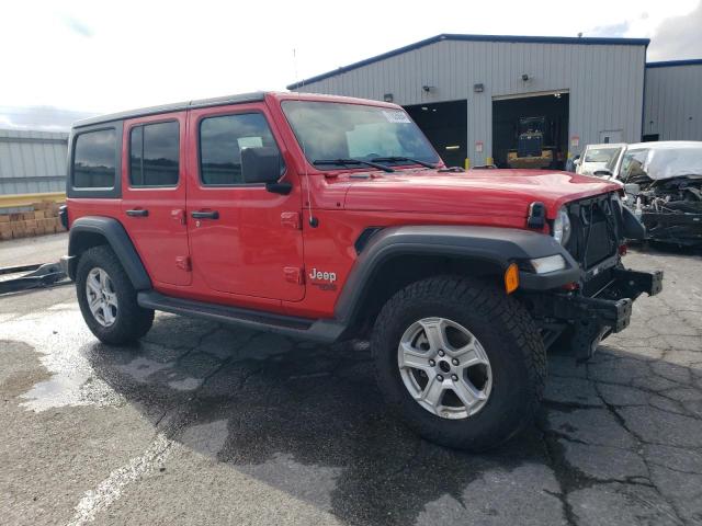  JEEP WRANGLER 2021 Червоний