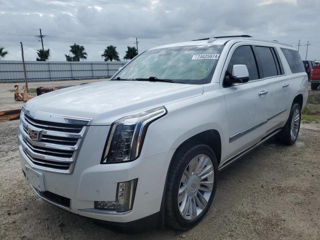 2017 Cadillac Escalade Esv Platinum en Venta en Riverview, FL - Water/Flood