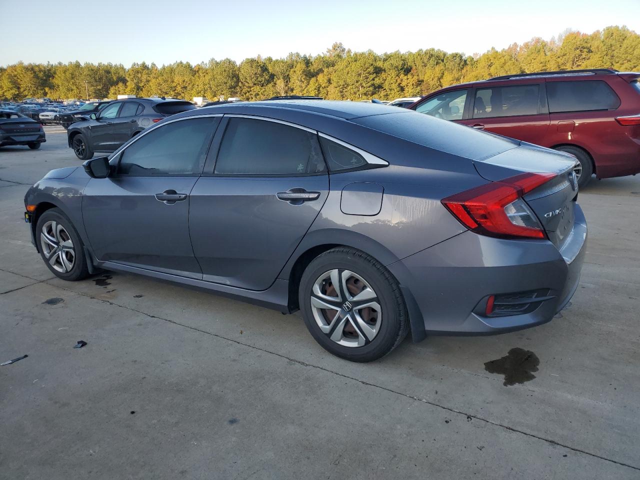 2017 Honda Civic Lx VIN: 19XFC2F5XHE013793 Lot: 76741014