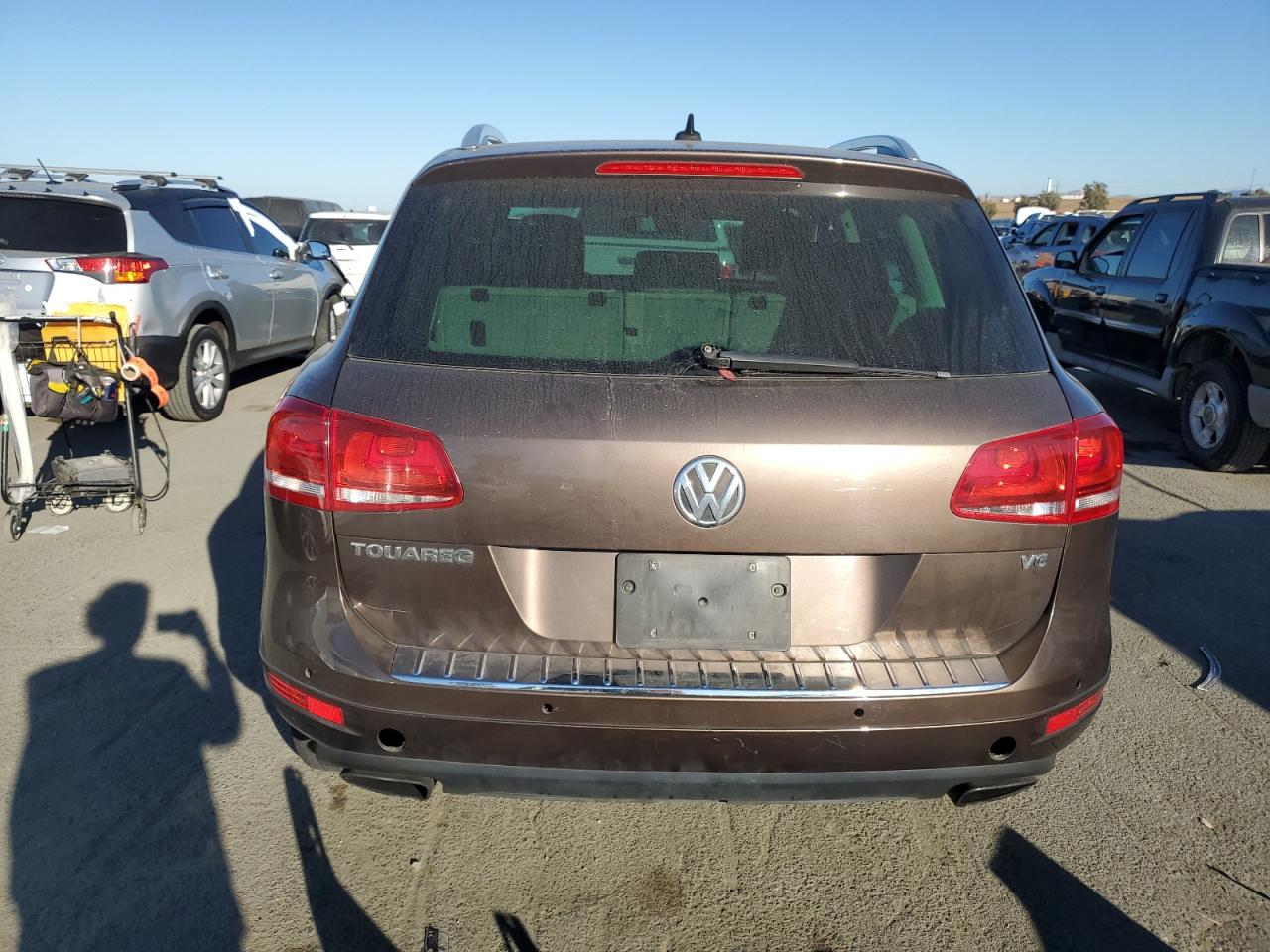 2012 Volkswagen Touareg V6 VIN: WVGFF9BP9CD004418 Lot: 74921354