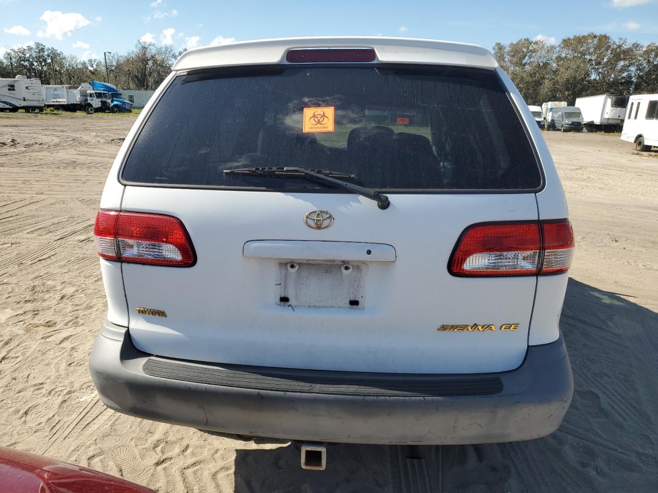 2001 Toyota Sienna Ce VIN: 4T3ZF19C71U347363 Lot: 77733724