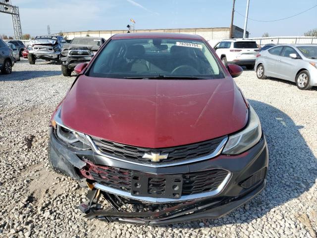  CHEVROLET CRUZE 2017 Красный