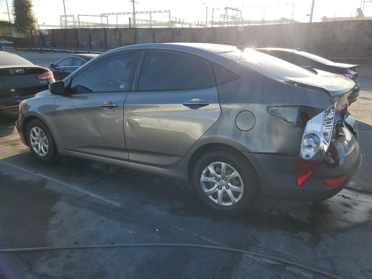 VIN KMHCT4AE2EU713418 2014 HYUNDAI ACCENT no.2