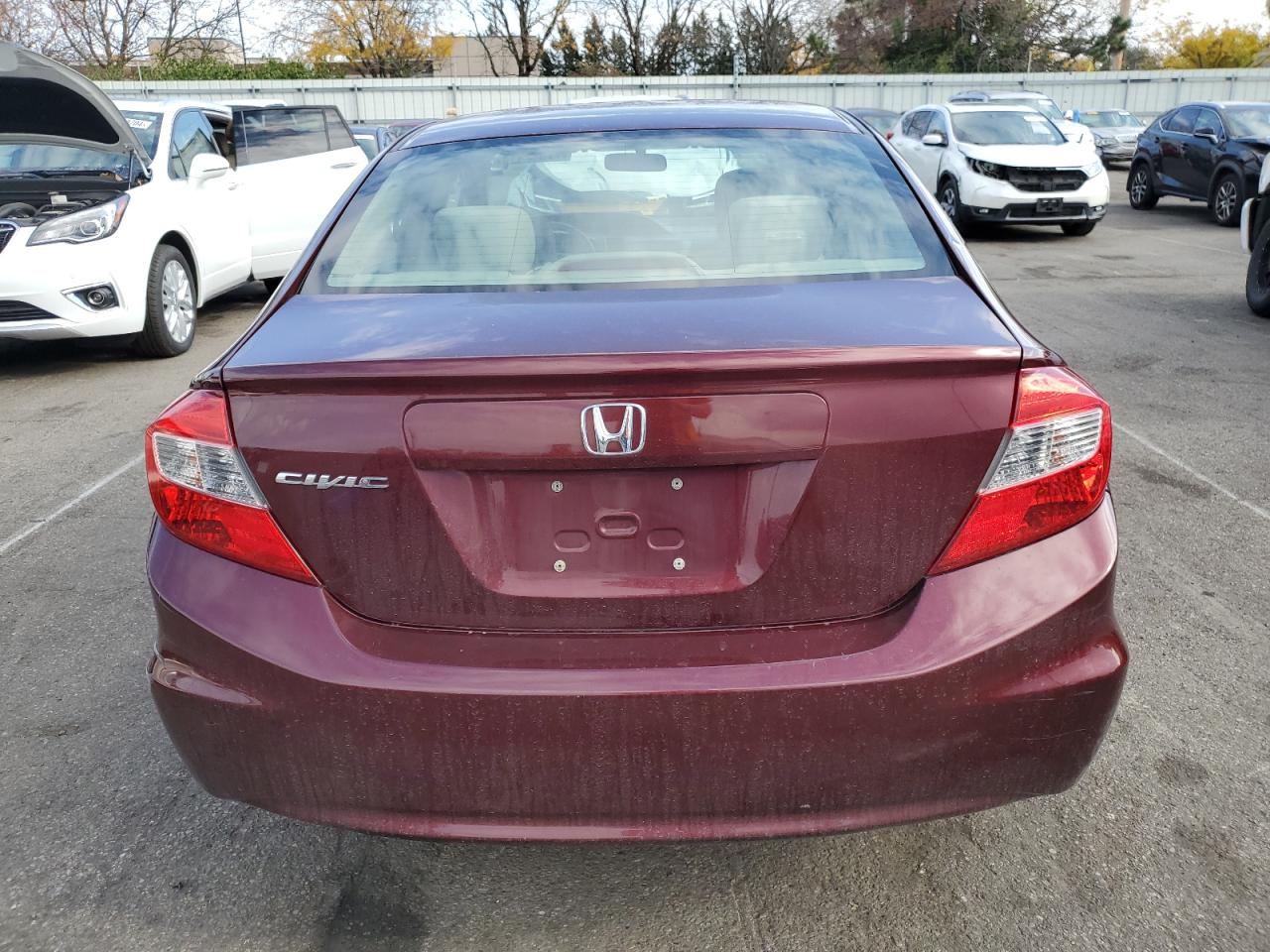 2012 Honda Civic Lx VIN: 19XFB2F55CE088414 Lot: 77842414