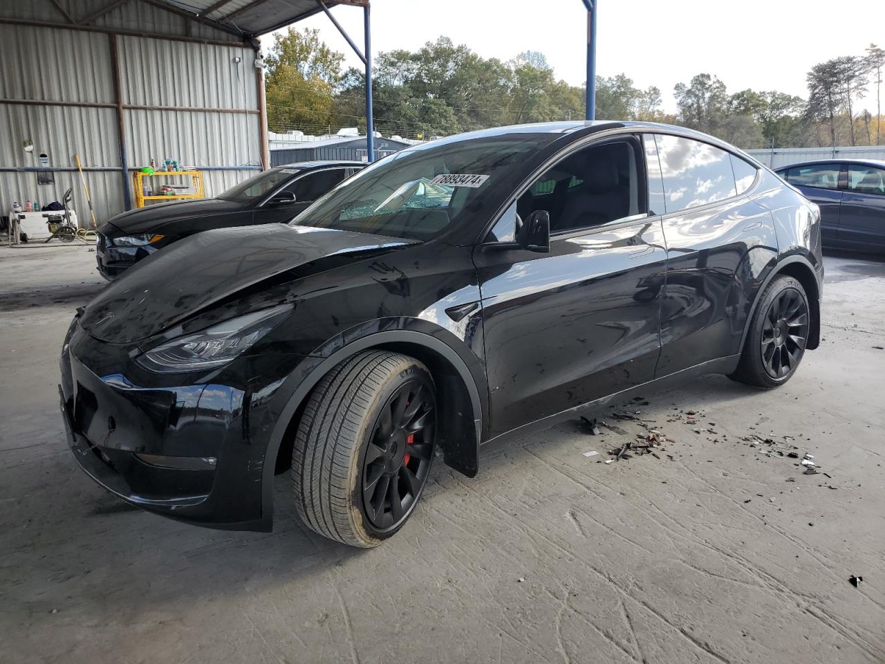 VIN 5YJYGDEE8MF136717 2021 TESLA MODEL Y no.1