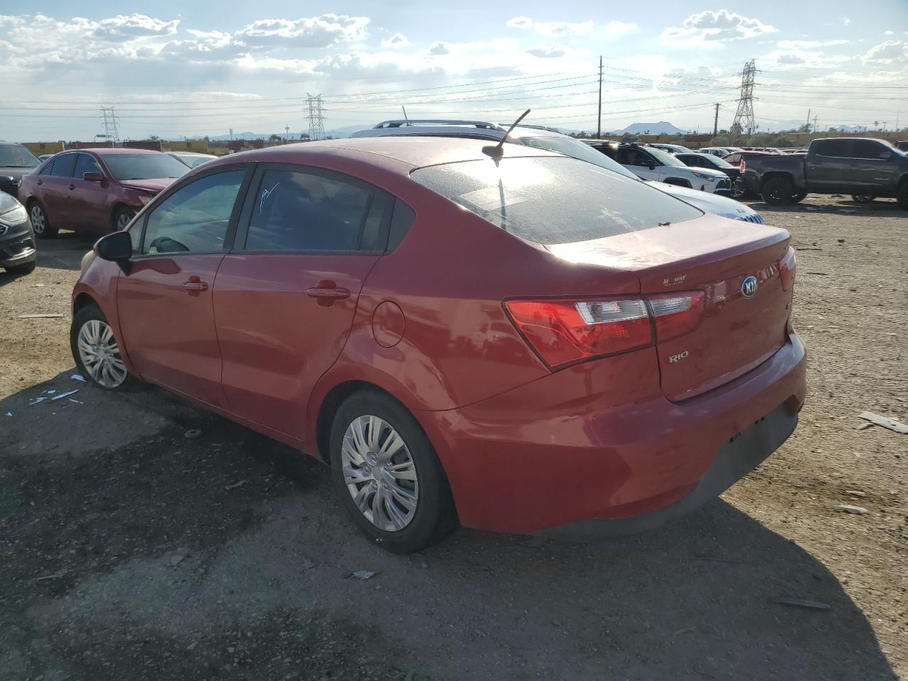 VIN KNADM4A35H6026413 2017 KIA RIO no.2