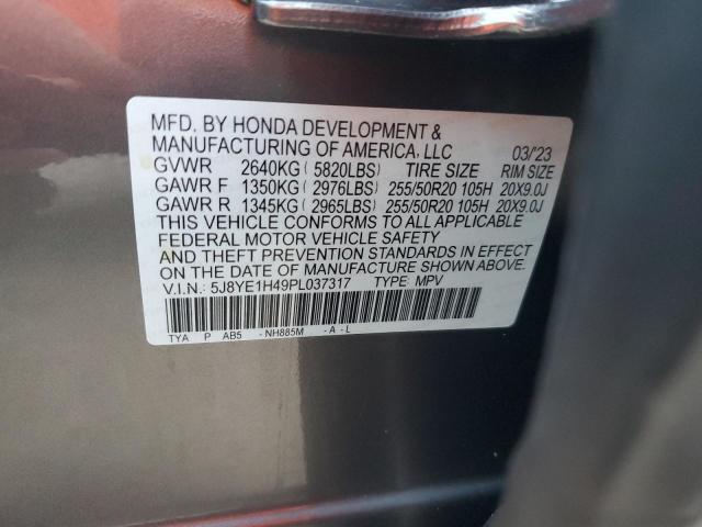 5J8YE1H49PL037317 Acura MDX TECHNO 14