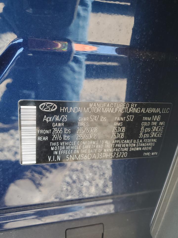 5NMS6DAJ3PH573720 2023 Hyundai Santa Fe Xrt