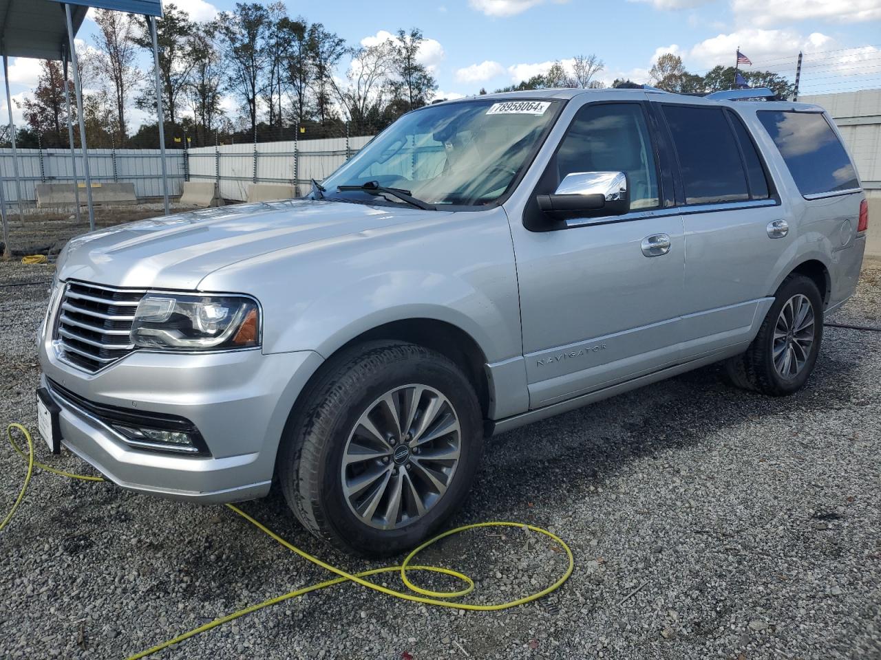 2017 Lincoln Navigator Select en Venta en Spartanburg, SC - Top/Roof
