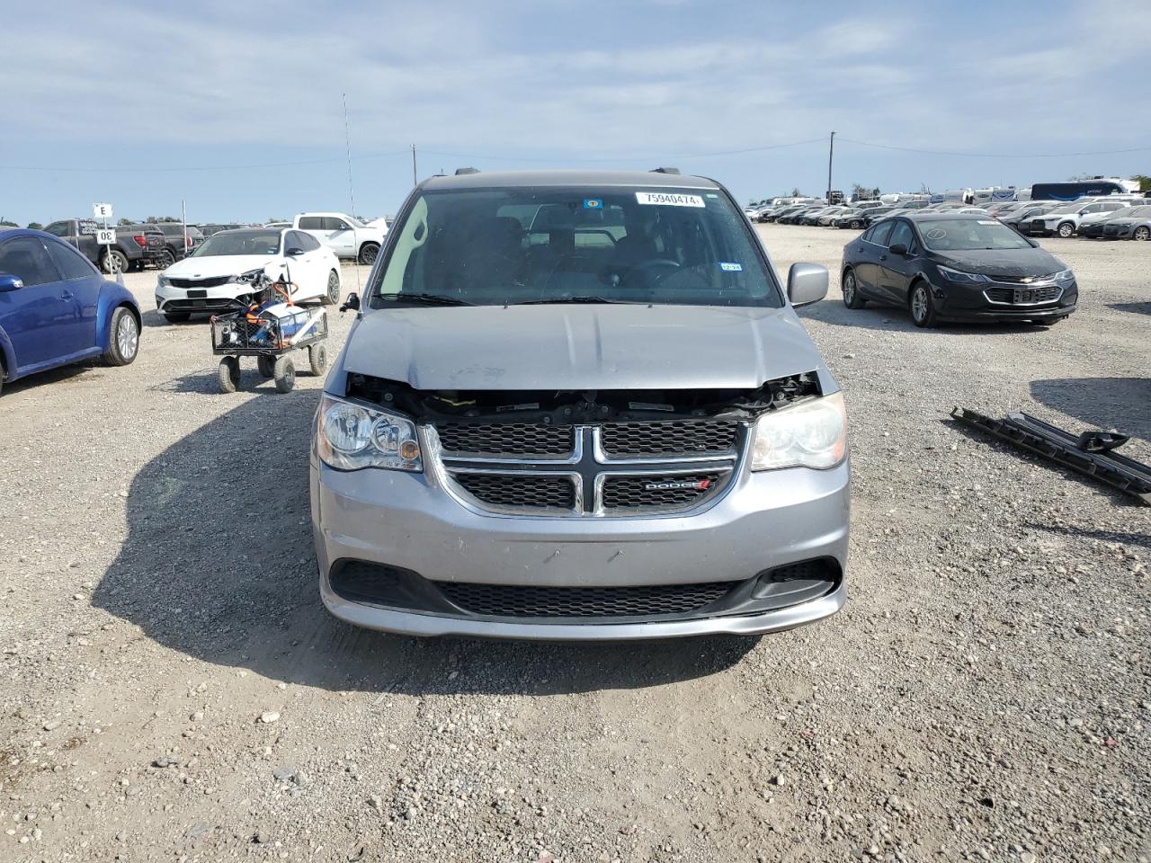 VIN 2C4RDGCG0ER340355 2014 DODGE CARAVAN no.5