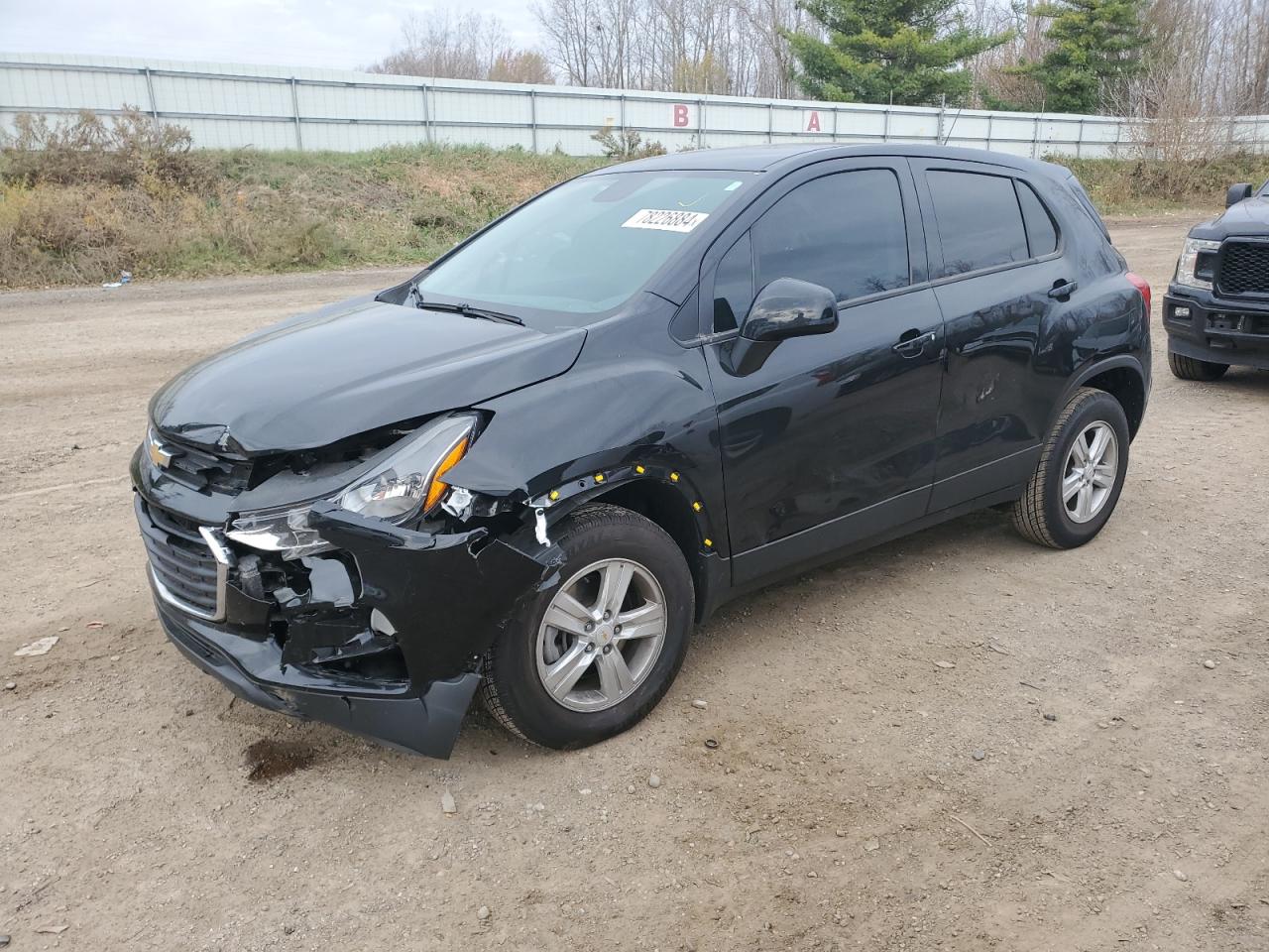 2020 Chevrolet Trax Ls VIN: KL7CJNSB6LB091612 Lot: 78226884