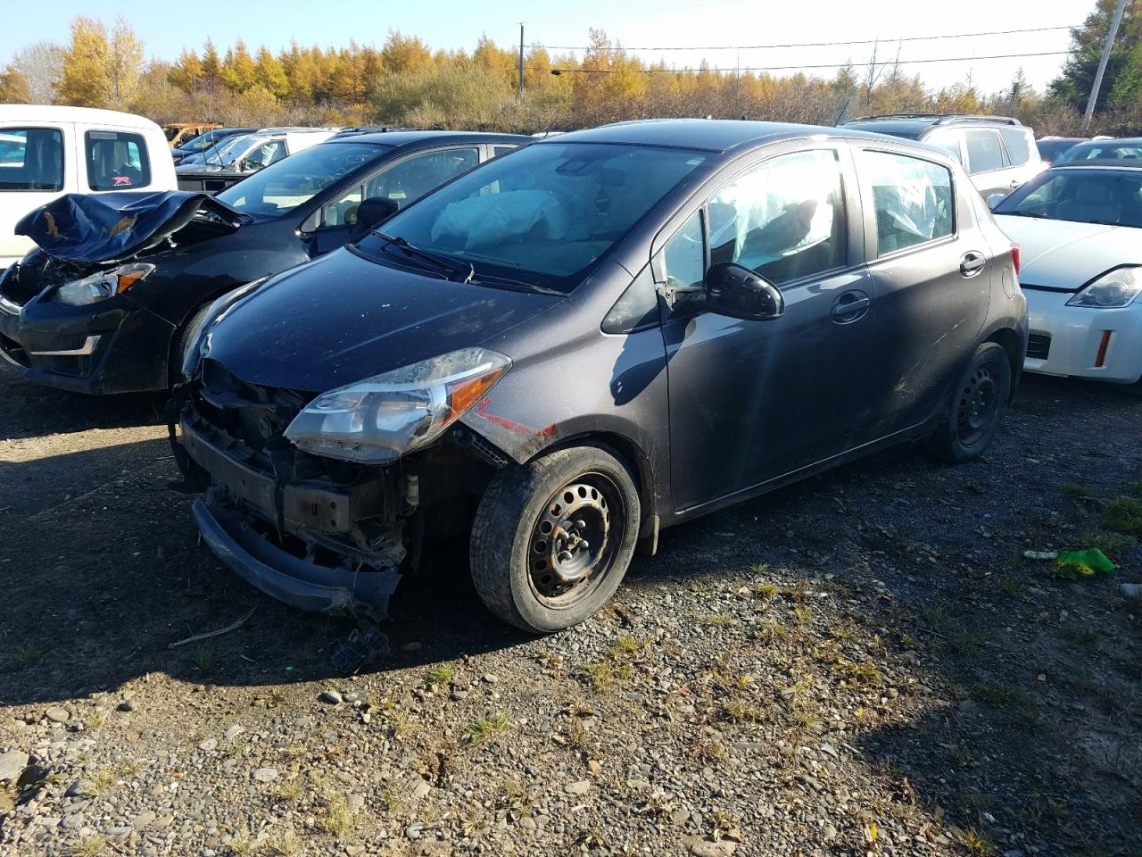 2017 Toyota Yaris L იყიდება Montreal-est-ში, QC - Front End