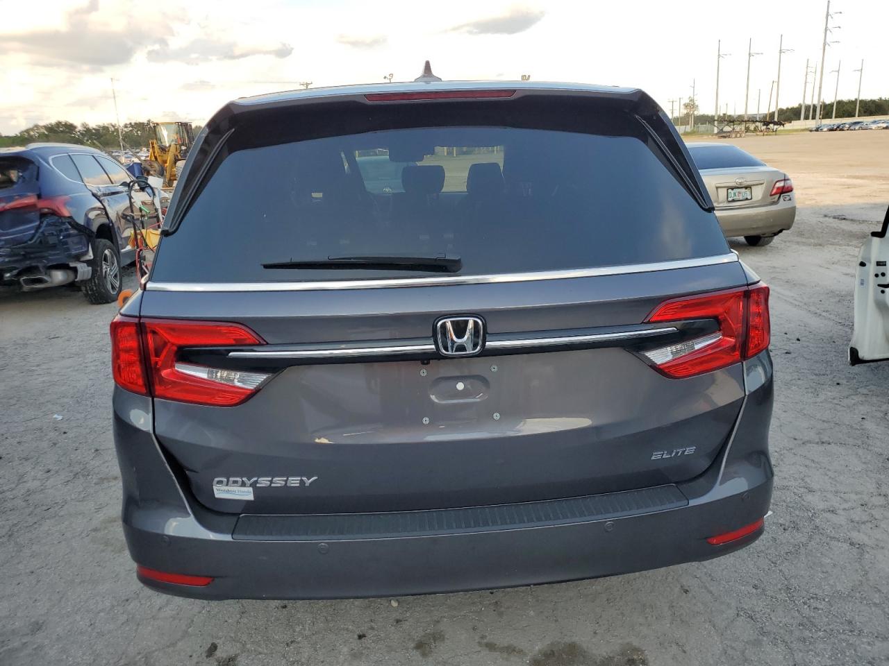 2024 Honda Odyssey Elite VIN: 5FNRL6H97RB046444 Lot: 74435934