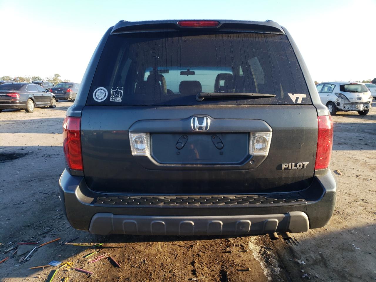 2004 Honda Pilot Exl VIN: 2HKYF18574H584865 Lot: 76927384