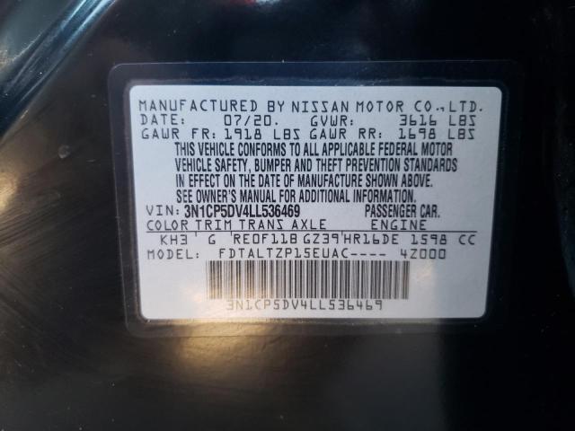 3N1CP5DV4LL536469 Nissan Kicks SR 13