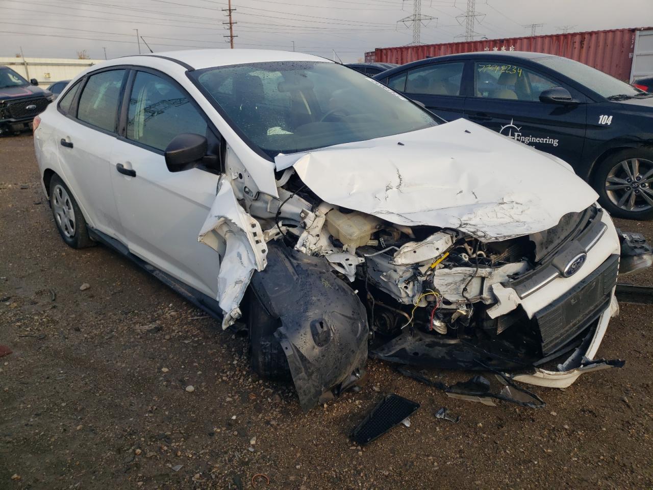 VIN 1FADP3E22EL414594 2014 FORD FOCUS no.4