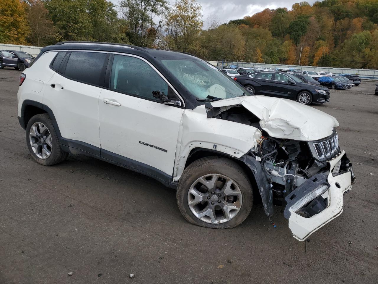 2018 Jeep Compass Limited VIN: 3C4NJDCB7JT266367 Lot: 76109784