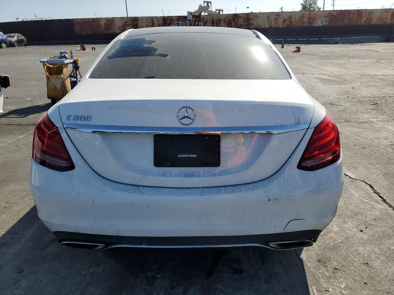 2017 Mercedes-Benz C 300 VIN: 55SWF4JB6HU205186 Lot: 77683314